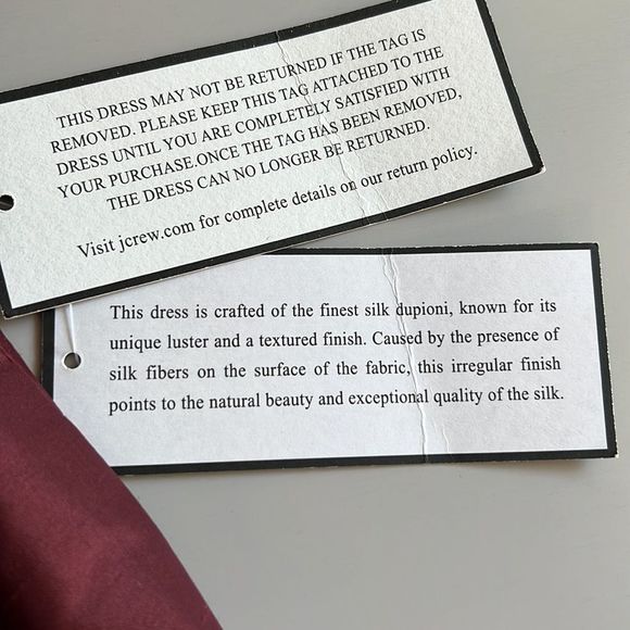 NWT J.Crew Erin dress in silk dupioni size 14 - Picture 8 of 12